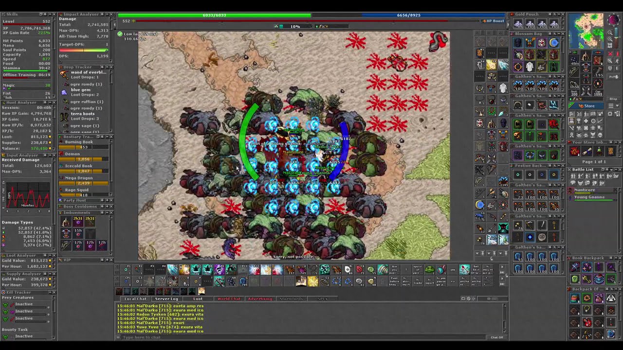 issavi west th 9.18kk raw 552 rp pov