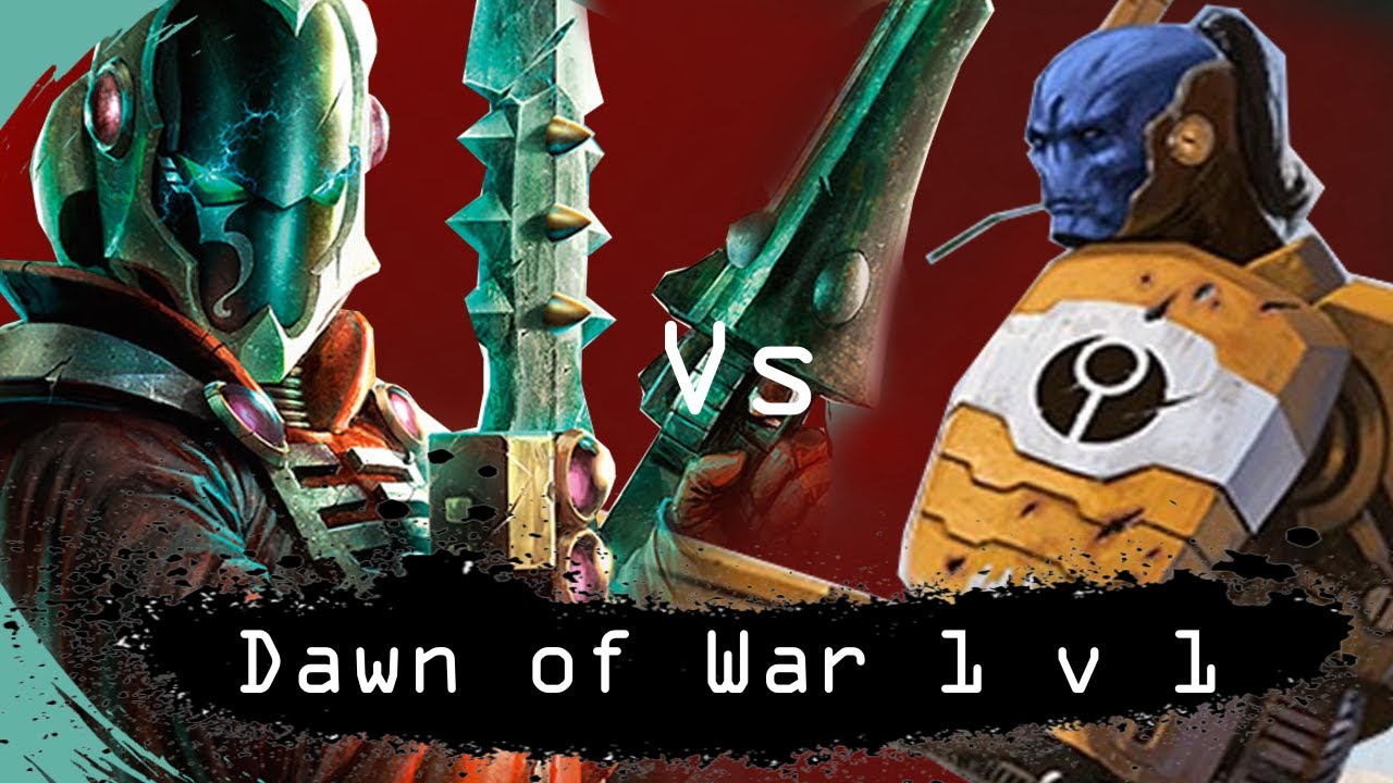 Dawn of War  Soulstorm 1 v 1 Eldar vs Tau