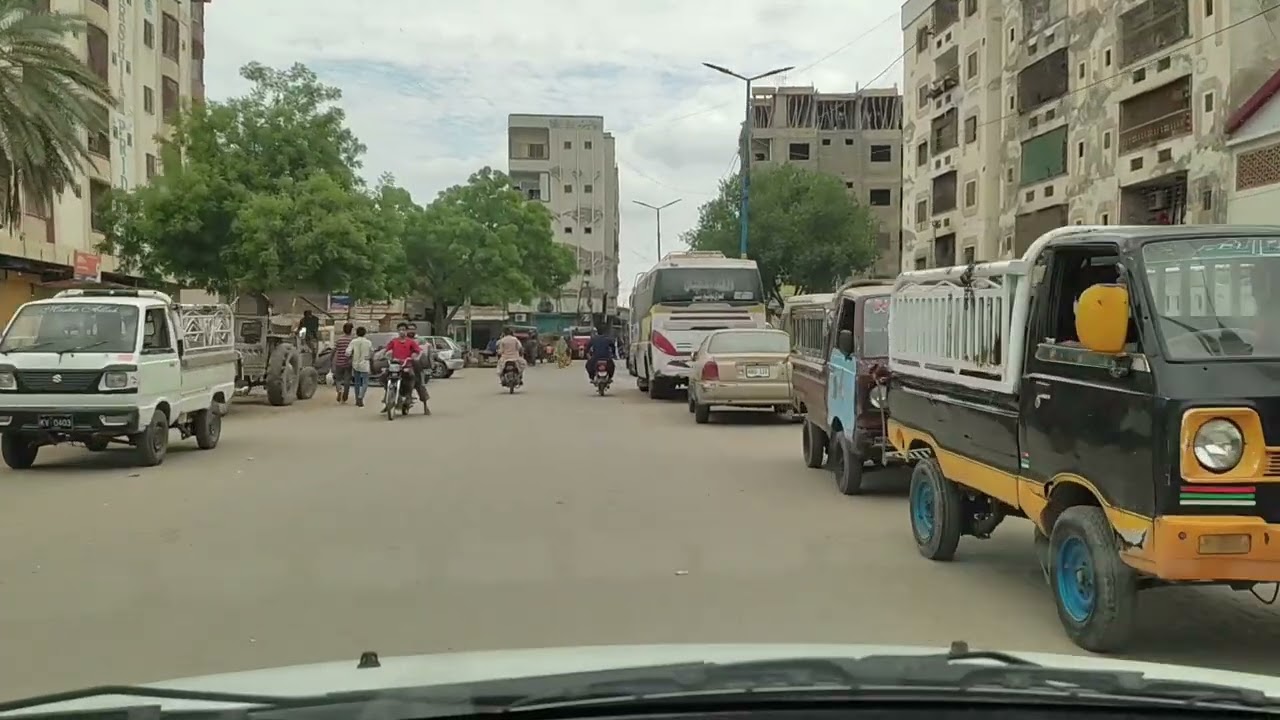 Latifabad Unit 6 to Bismillah city Extension Hyderabad