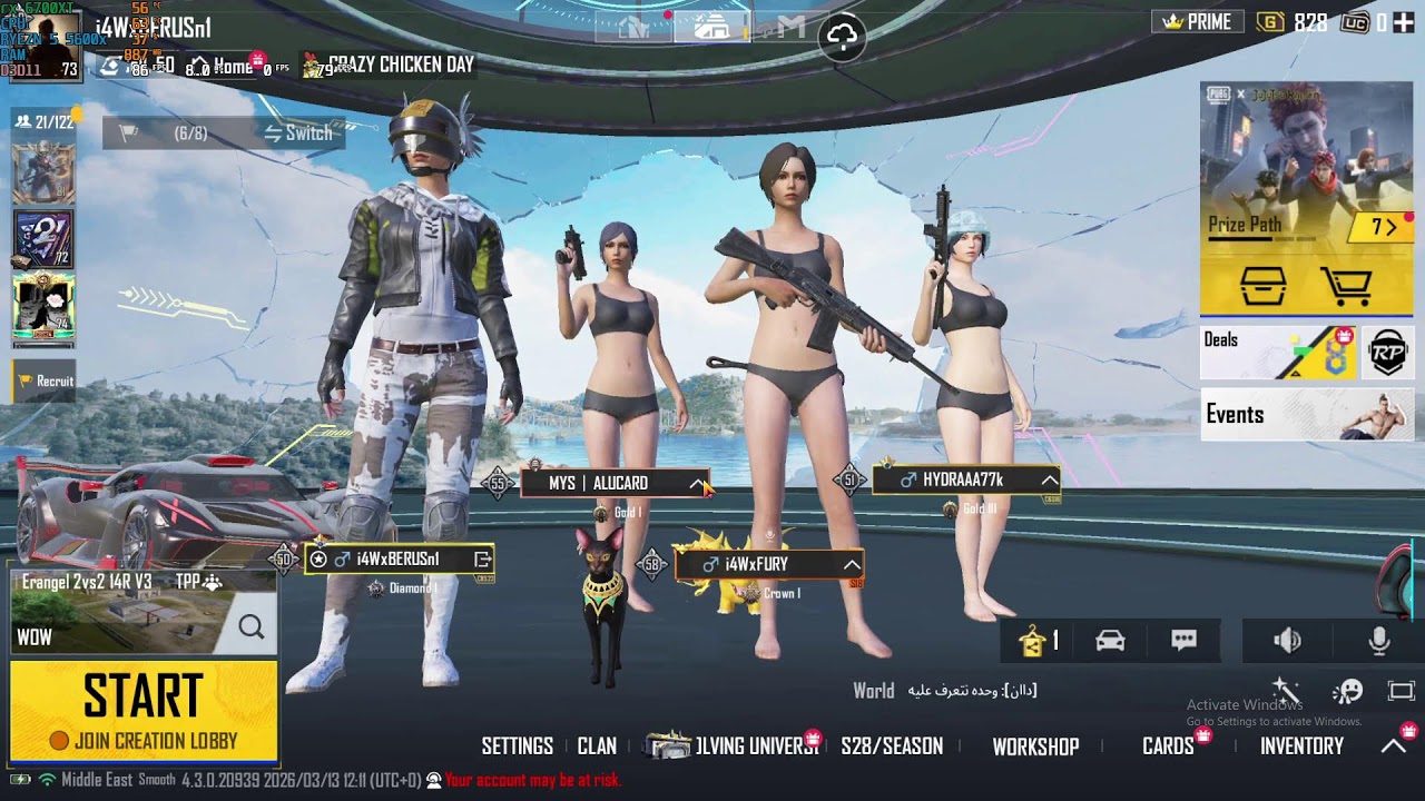 PUBG MOBILE RUSH GAMEPLAY WITH JOD TEAMMATES