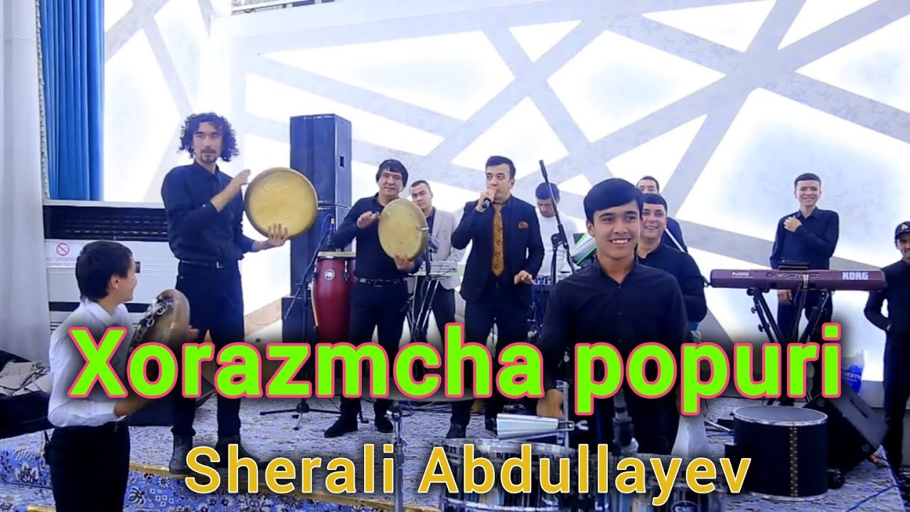 SHERALI ABDULLAYEV - XORAZMCHA POPURI JONLI - IJRODA TOʻYBOP PARTIYA #SANAT_SHAYDOLARI