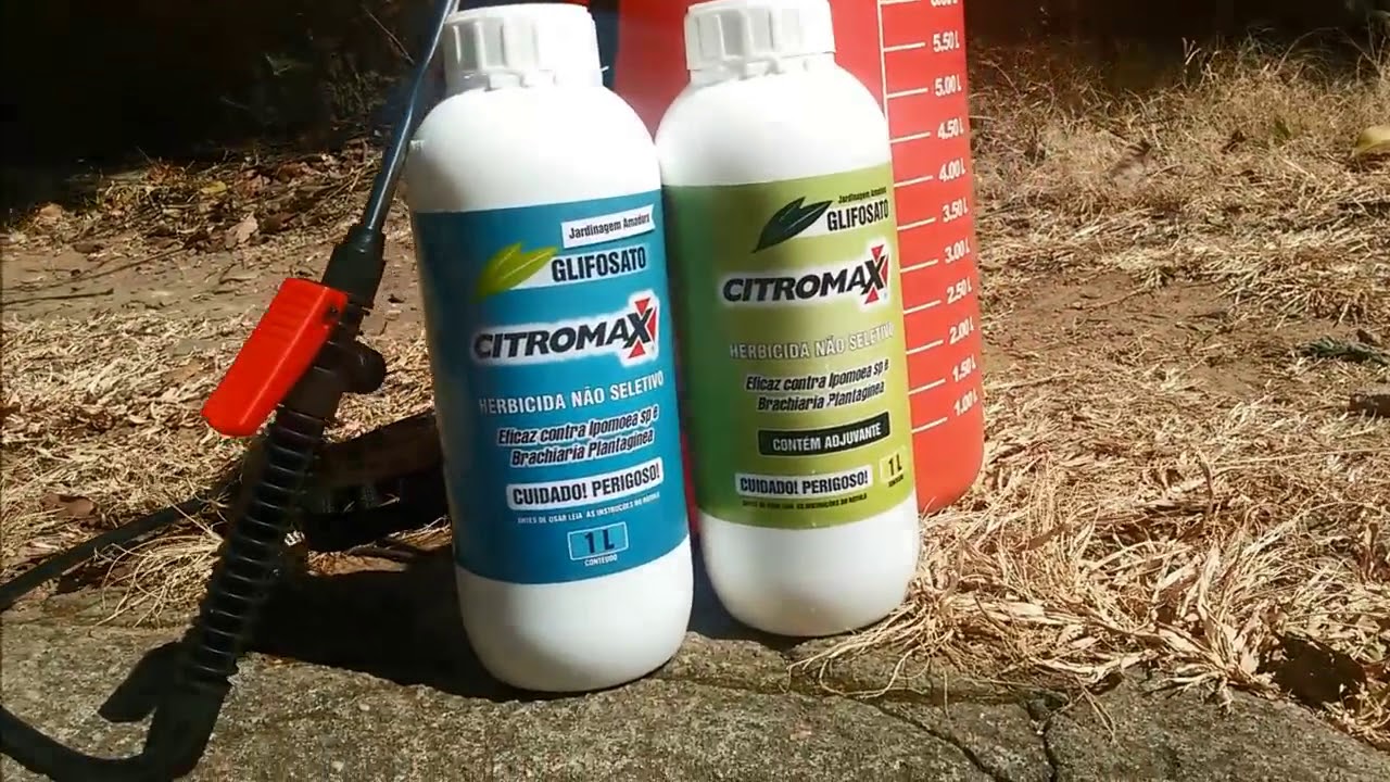 Antes e depois - GLIFOSATO CITROMAX 1 L
