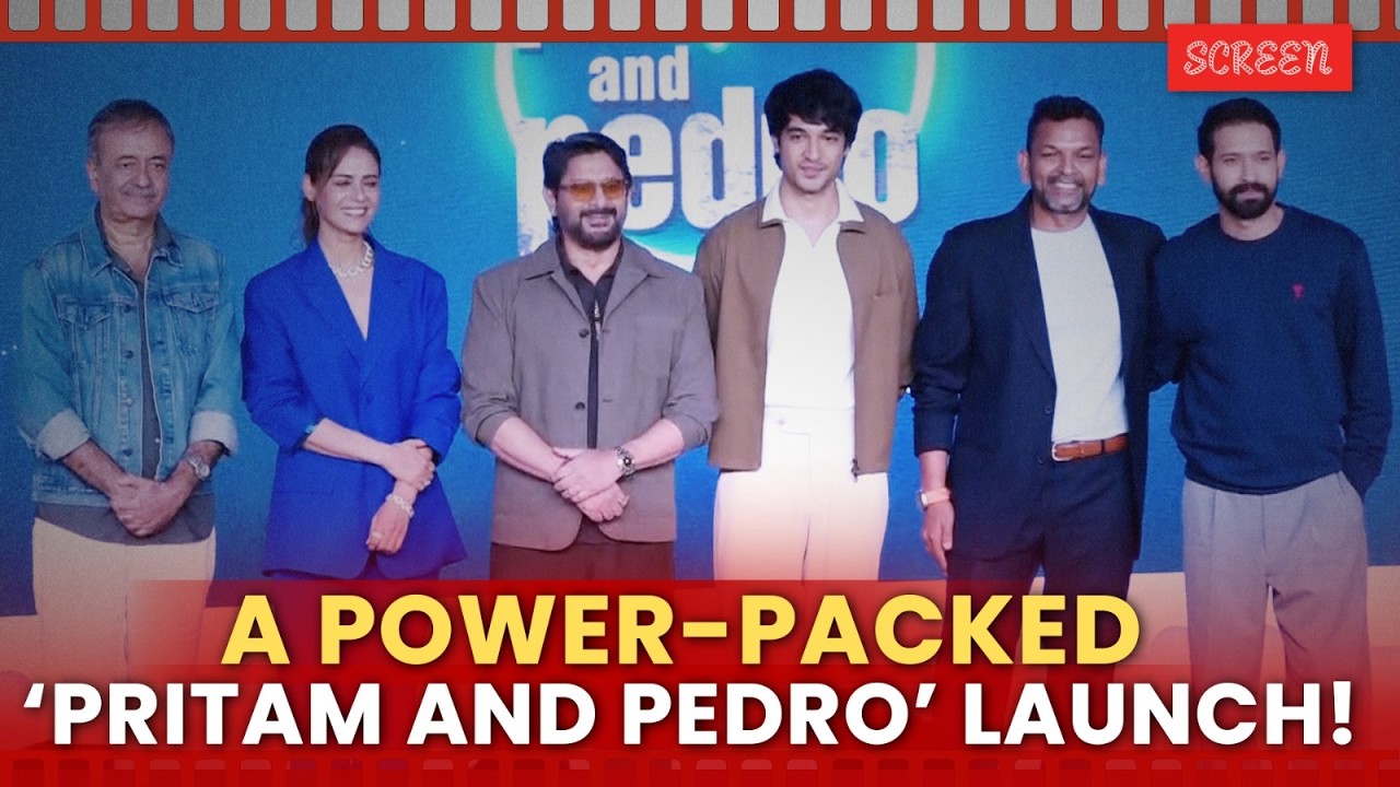 'Pritam And Pedro' Trailer Launch: Stars Shine In Mumbai With Rajkumar Hirani & Team