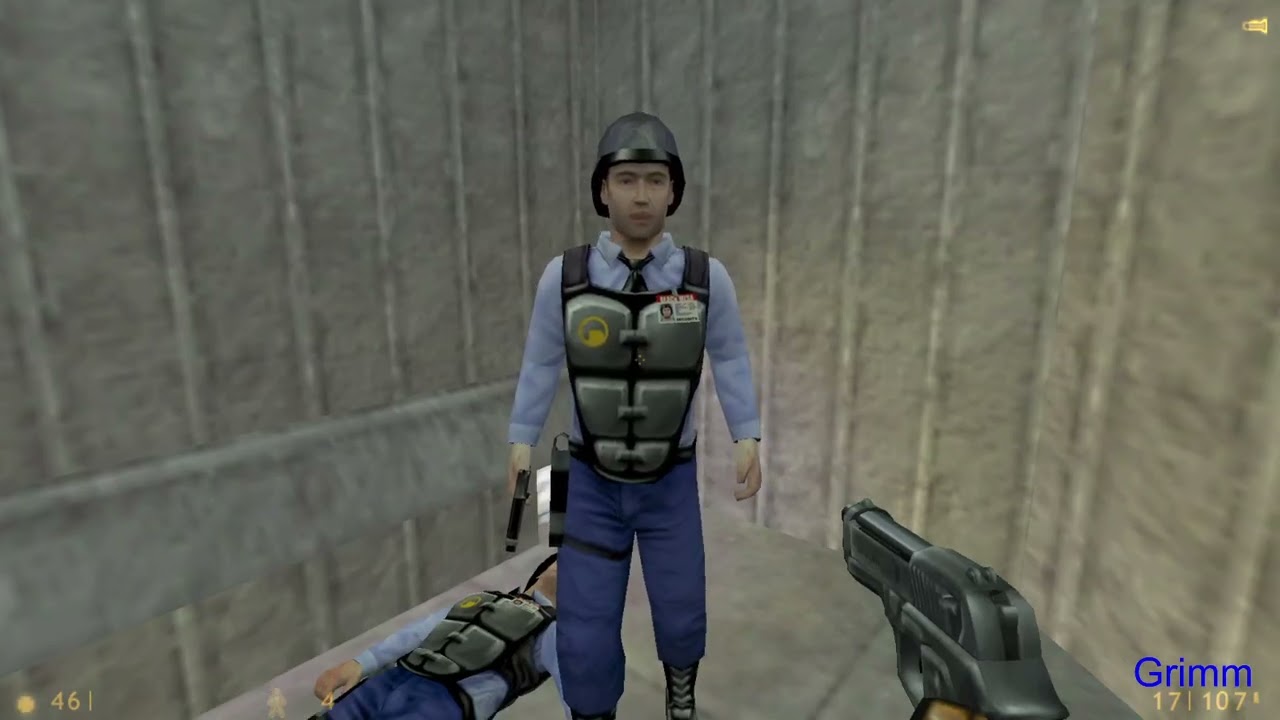 Half-Life часть 2 монтировка в работе