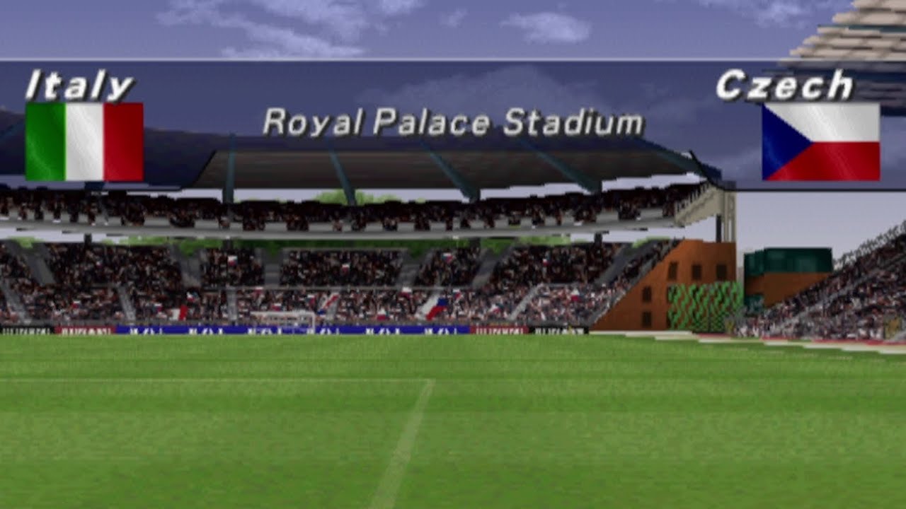ITLY vs CZECH -  Pro Evolution Soccer 2 Playstation 2002