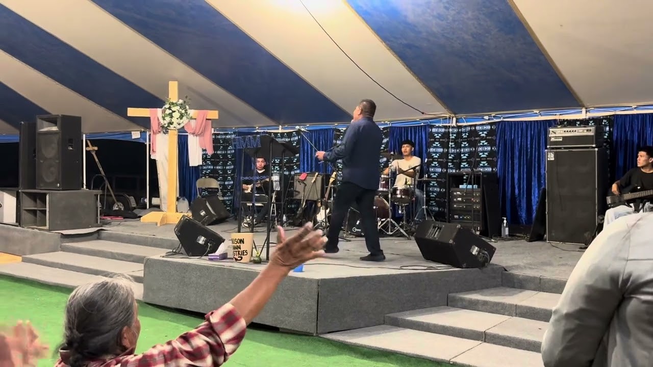 Apostle Harrison Mann singing Chorus Melodies In Torreon,NM