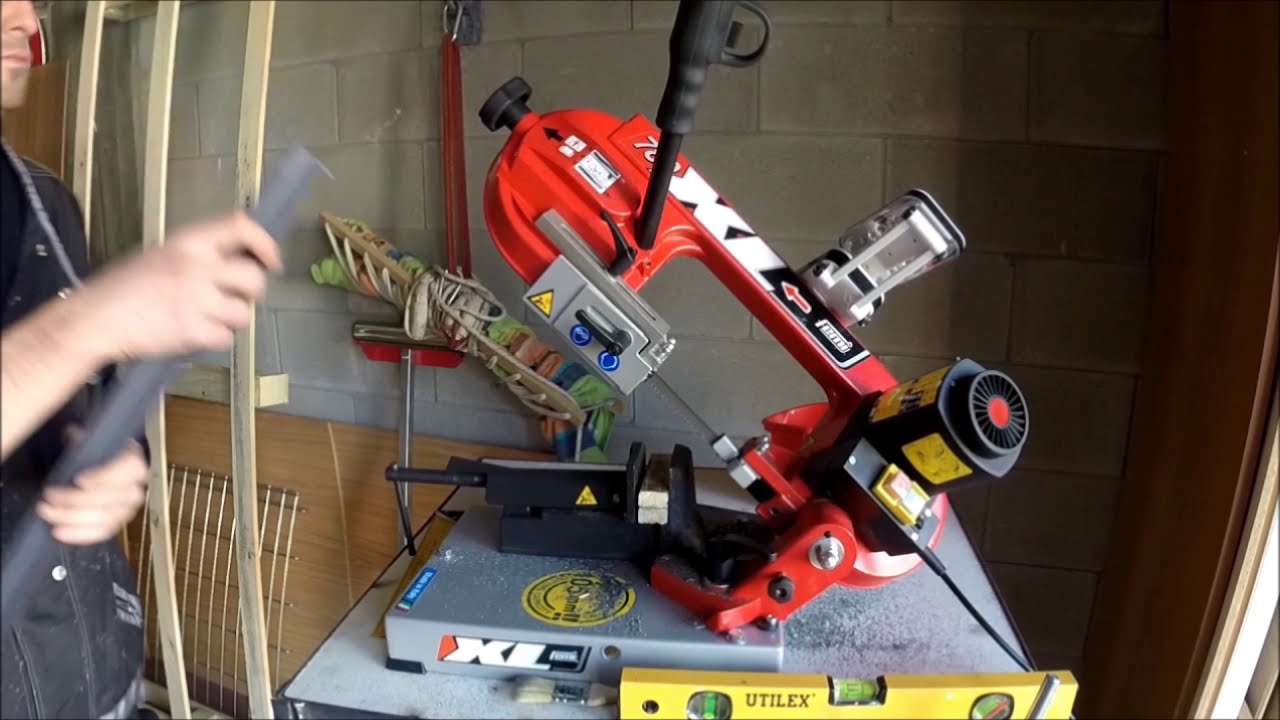 Upgrade per banco sega a nastro taglio metalli Femi. DIY  upgrade support for Femi.