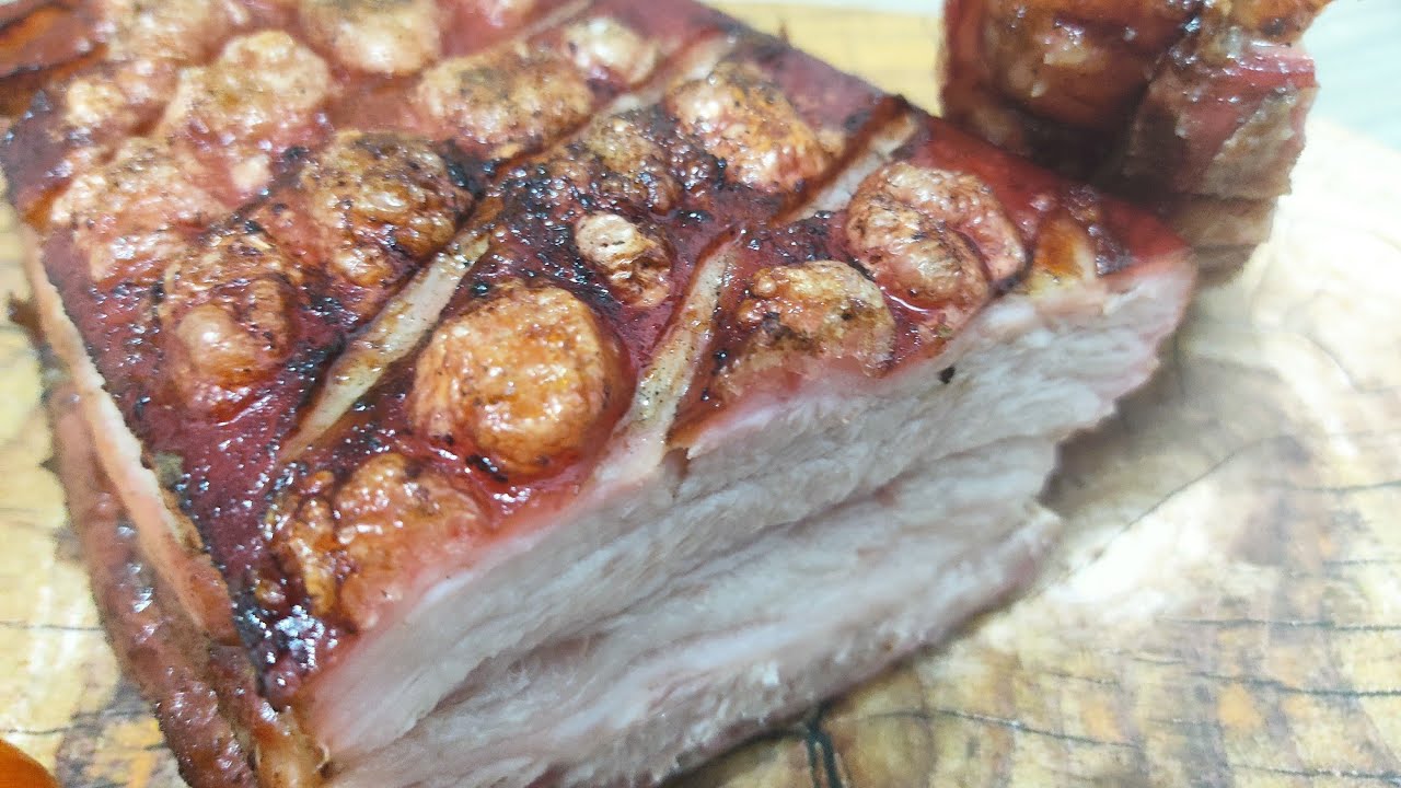 Pork Belly en asador - bon Ericksin