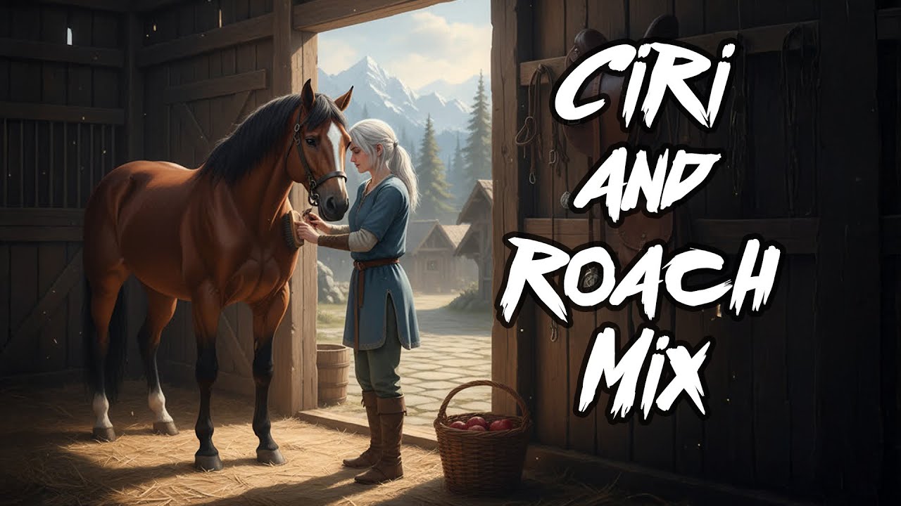 Ciri Stable Time | The Witcher Calm Ambience & Relaxation Mix 🐎