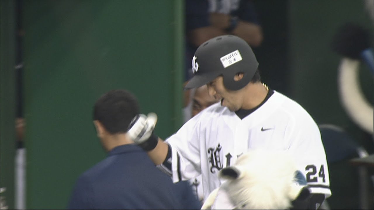 中島、今日もドラマを予感させる第8号同点2ラン 2012.07.01 L-F