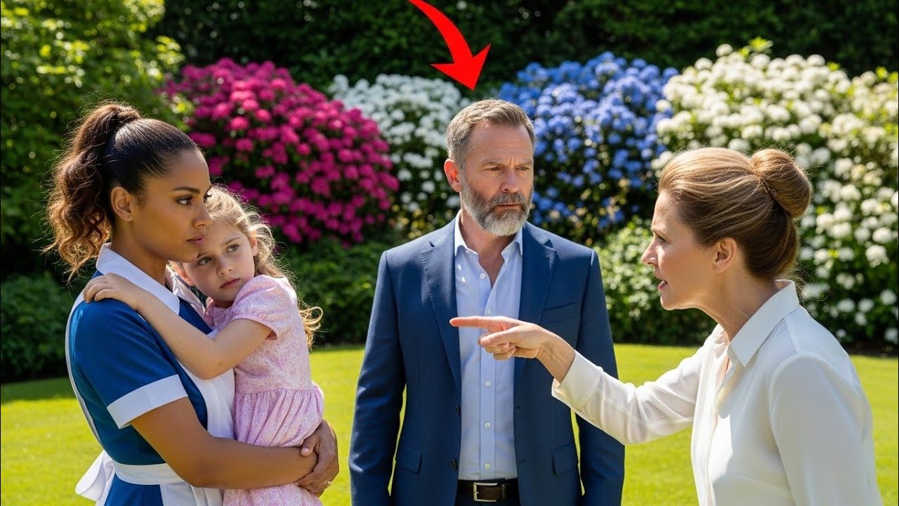 „Ein Geheimnisvoller Schutzengel Im Haus Des Millionärs Verändert Alles Für Seine Tochter“