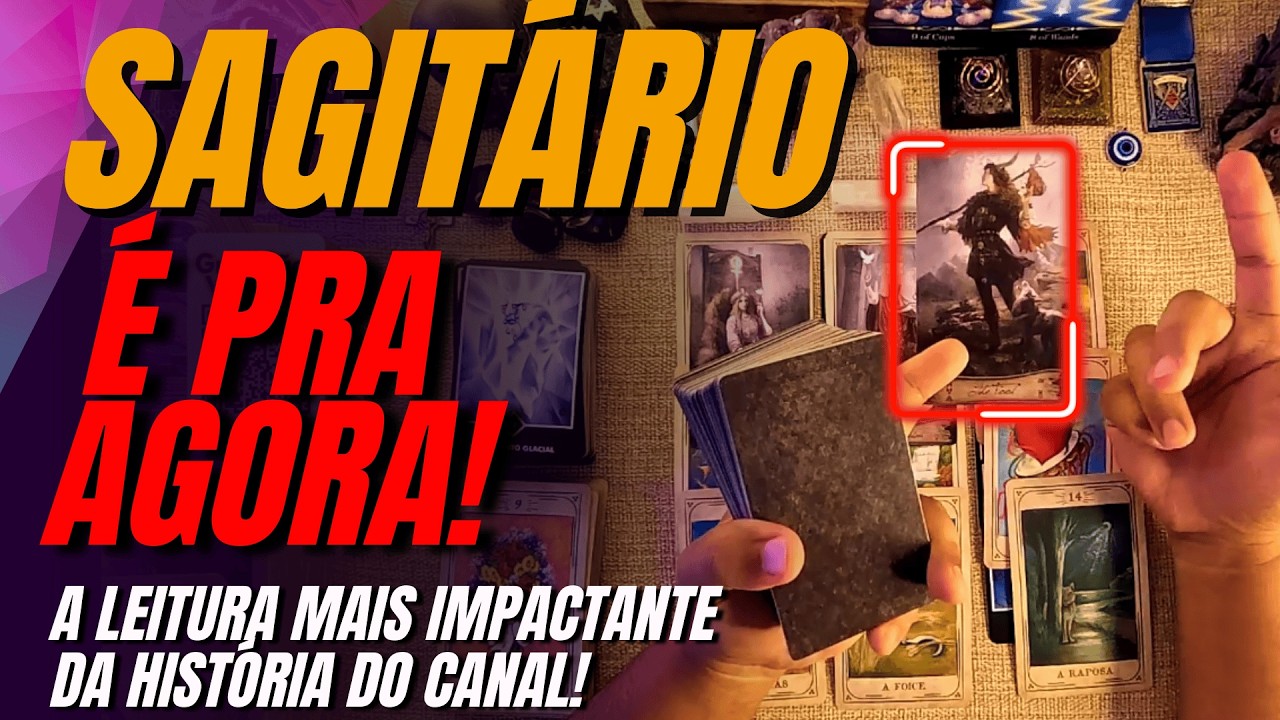 SAGITÁRIO: É PRA AGORA! Oito de Paus traz rapidez e vitórias imediatas! 🏹