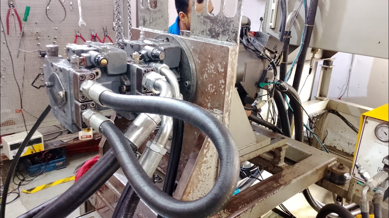 How to test A10VG45 Tandem Roller hydraulic pump|| Deepu Rajpoot||Rexroth||