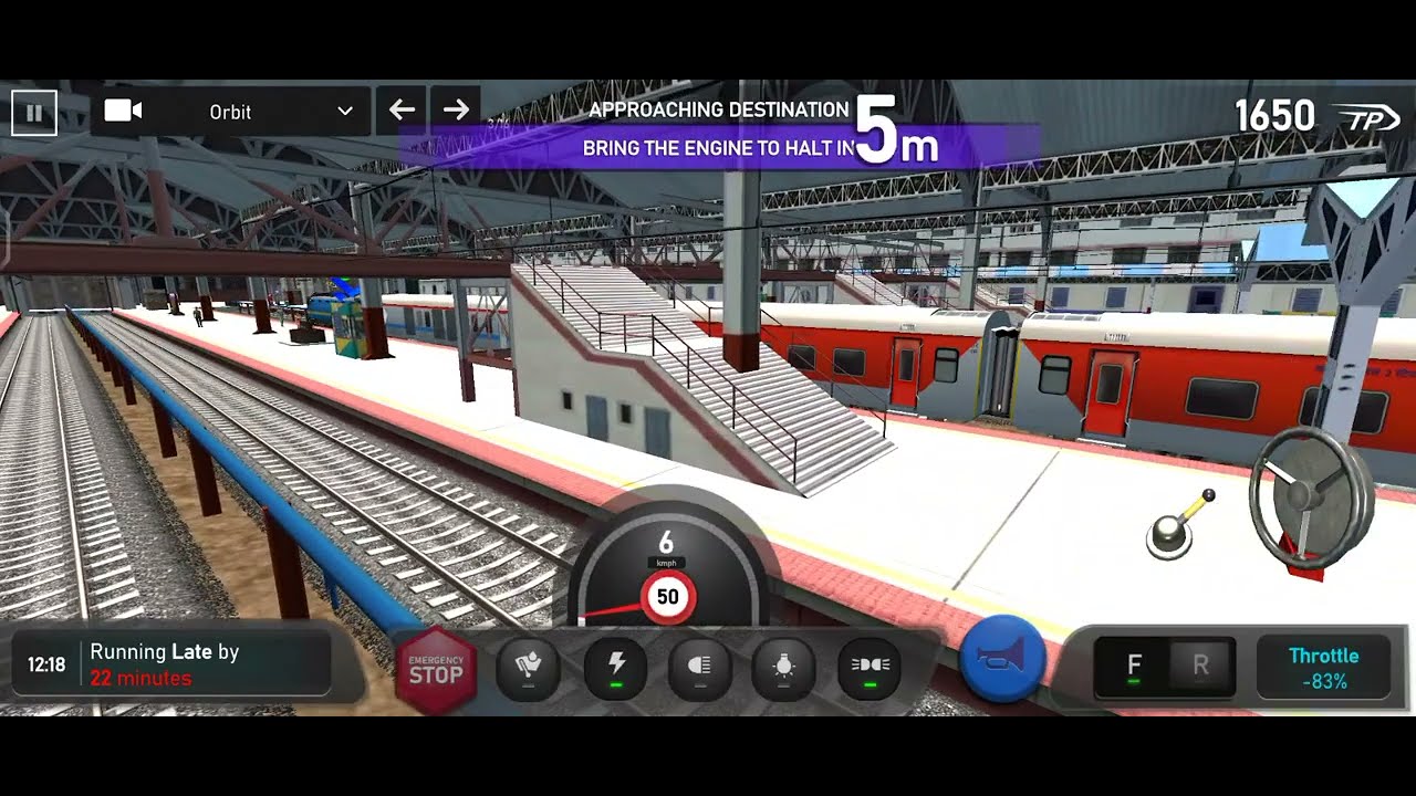 Indian Train Simulator new update 🚂#trainsimulator #train #indianrailways #traingame 