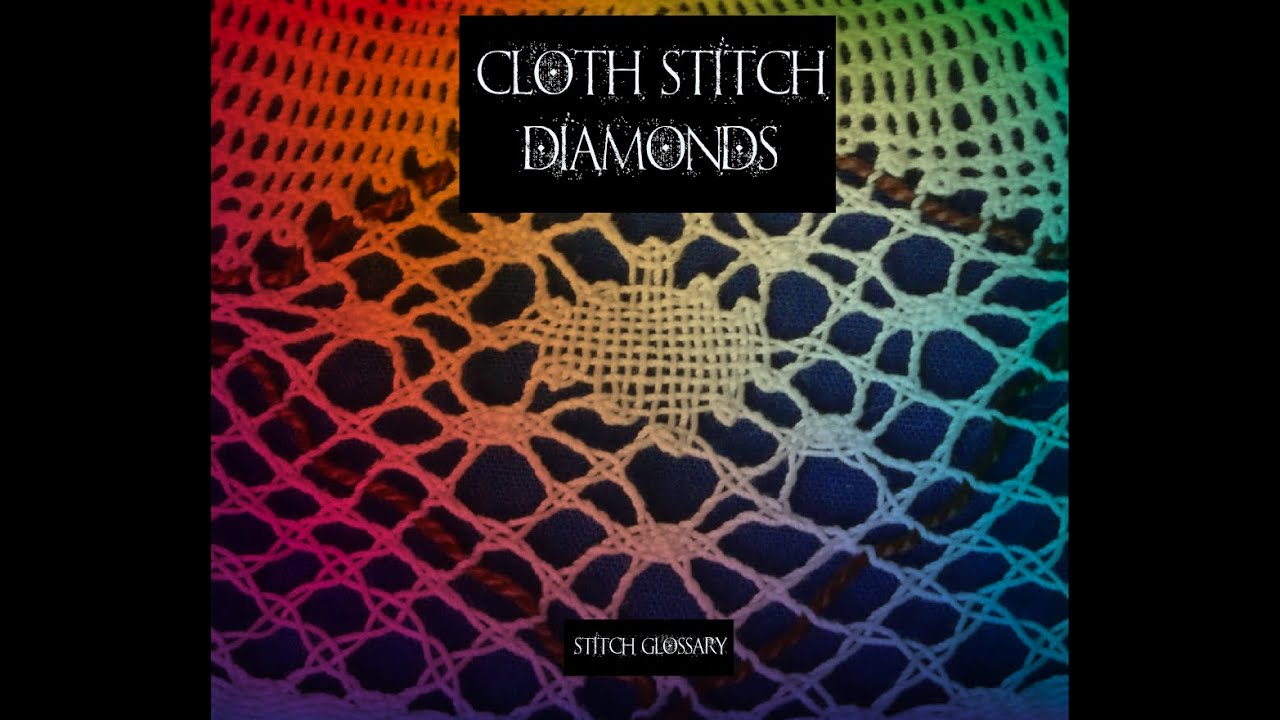 Bobbin Lacemaking - Cloth Stitch Diamonds