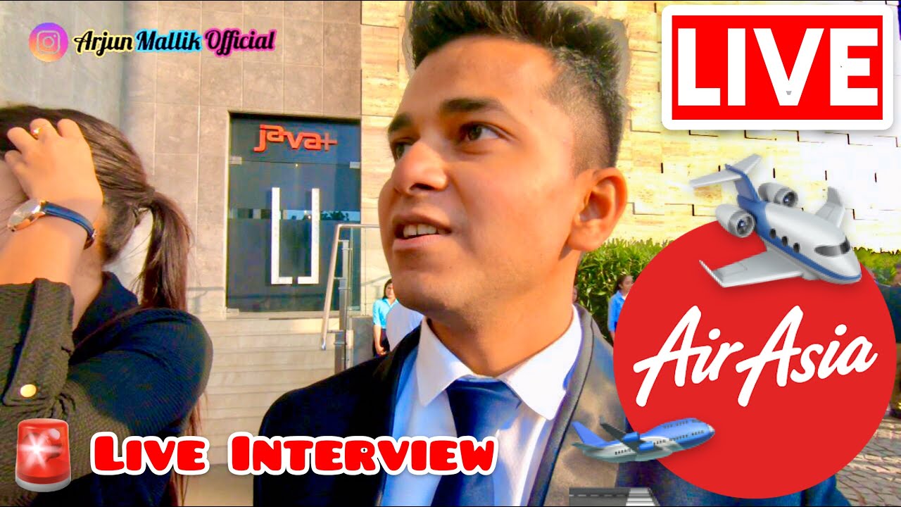 ✈️ AirAsia 🚨 LIVE "Cabin Crew" Full Interview Experience in Ahmadabad, Gujarat, India 🇮🇳 || 4K