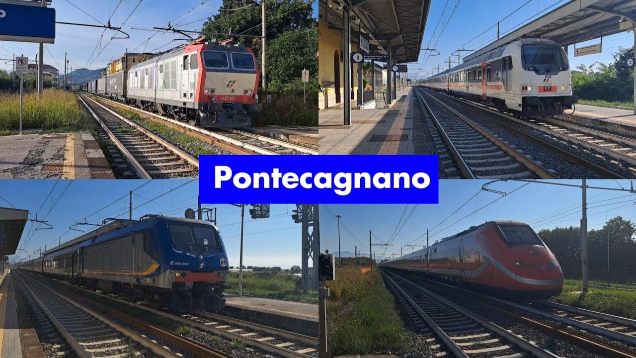 Treni di sabato alla Stazione di Pontecagnano