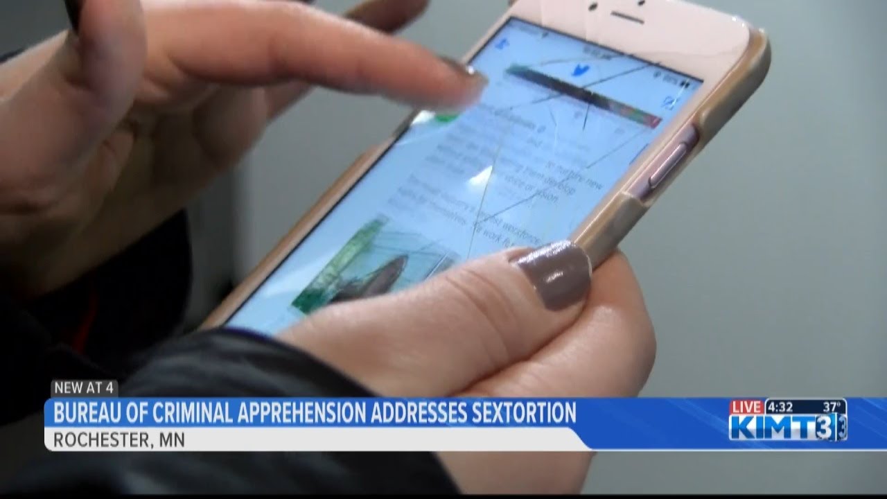 The Minnesota Department of Public Safety and the Bureau of Criminal Apprehension warn of sextortion