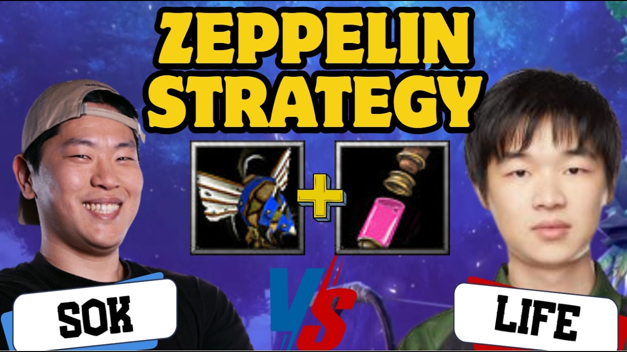 Лучший ночной эльф проявляет креативность в битве против человека с одной базой. Высадка с дирижа...