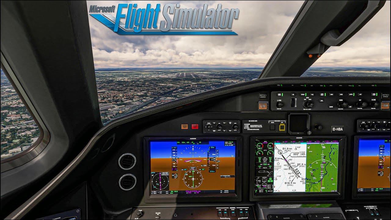 CITATION LONGITUDE I LANDING IN TOULOUSE I FRANCE I MSFS