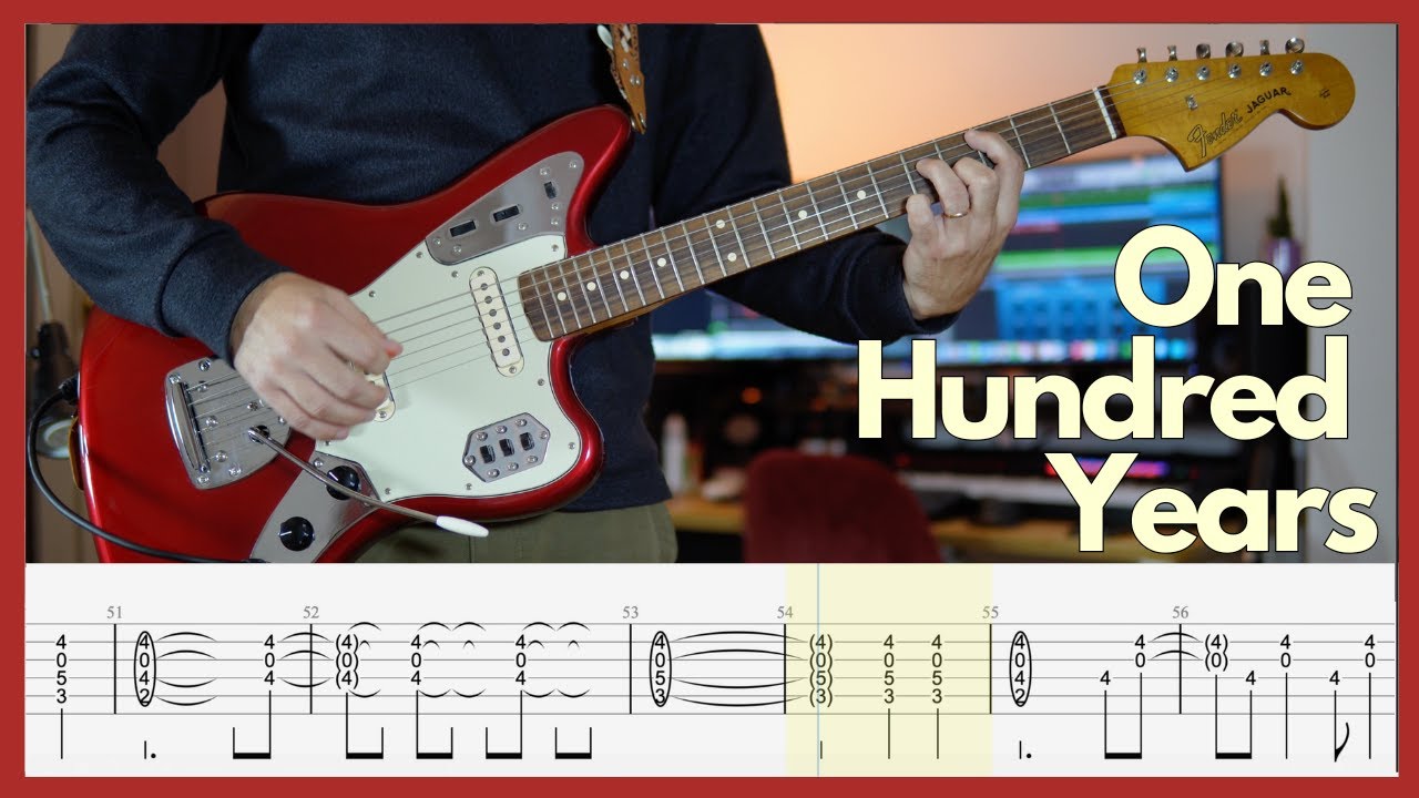 The Cure - One Hundred Years (guitar tabs)