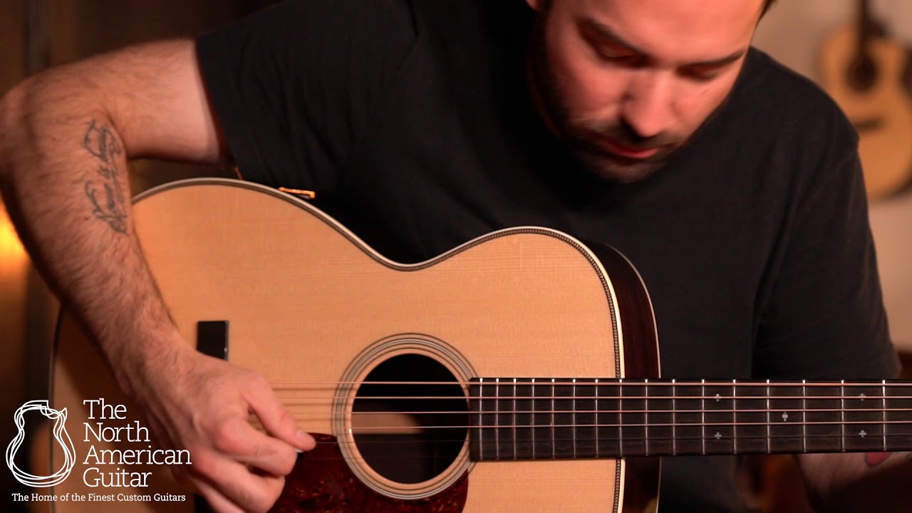 Bourgeois 00-12 'Coupe', Indian Rosewood & European Spruce demo