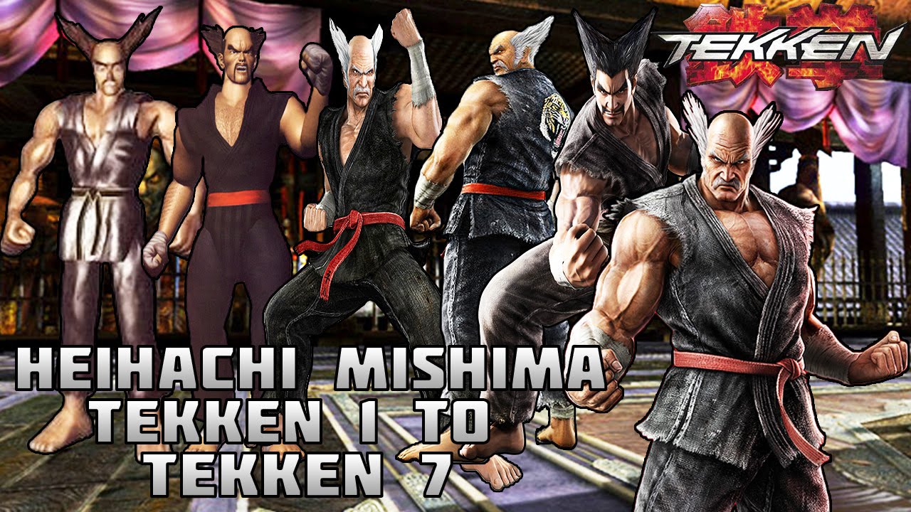 Tekken - Heihachi Mishima Evolution (1994-2016)