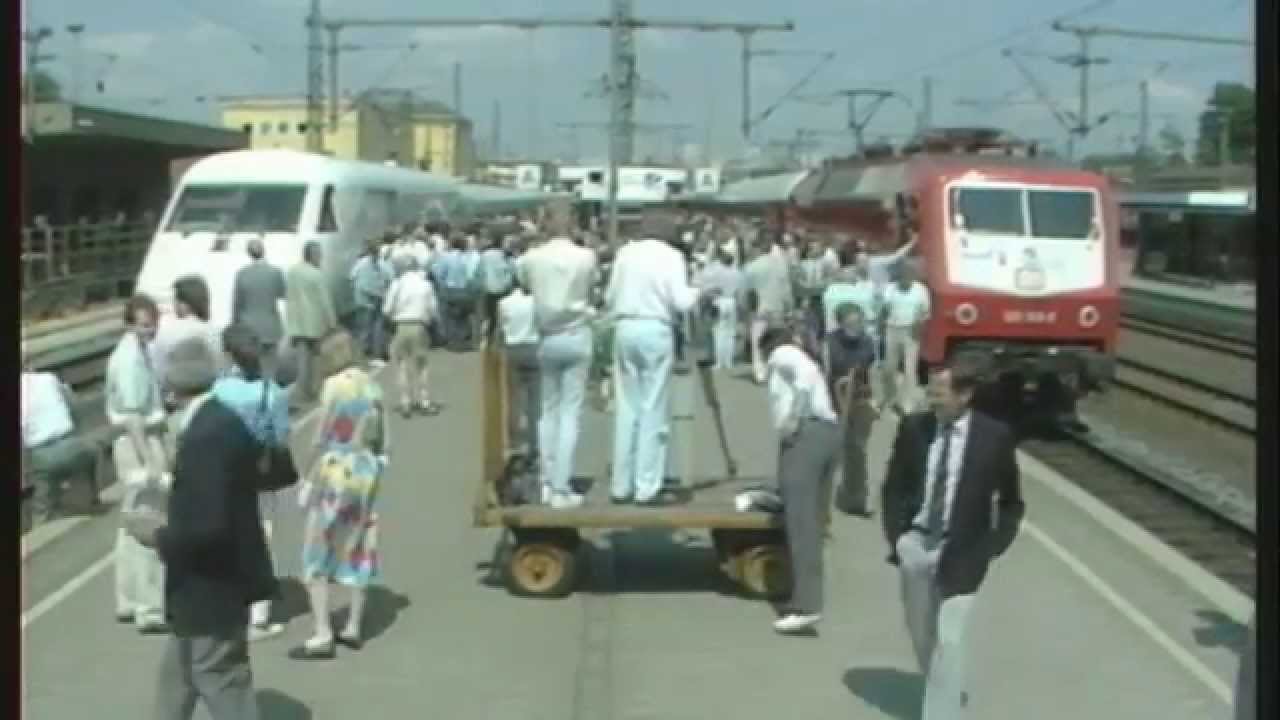 Der ICE-V (Experimental) bei der Eröffnung der NBS Fulda – Würzburg