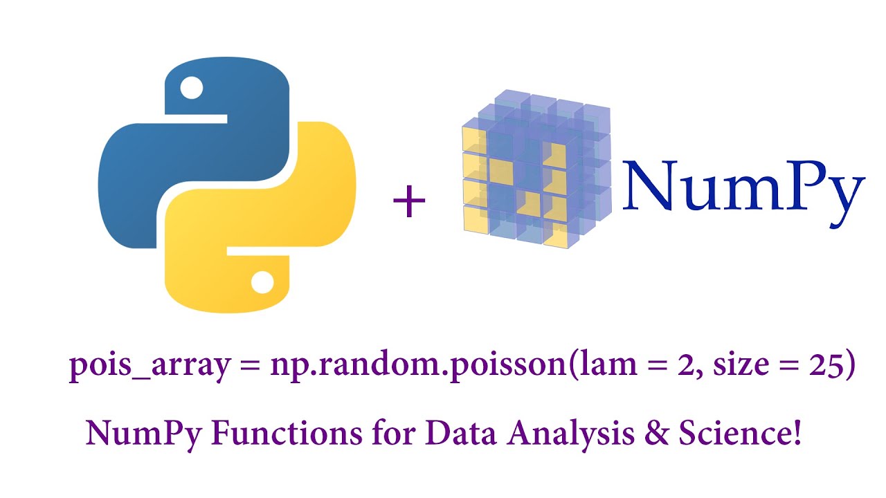 Python - функции NumPy для анализа данных и науки!