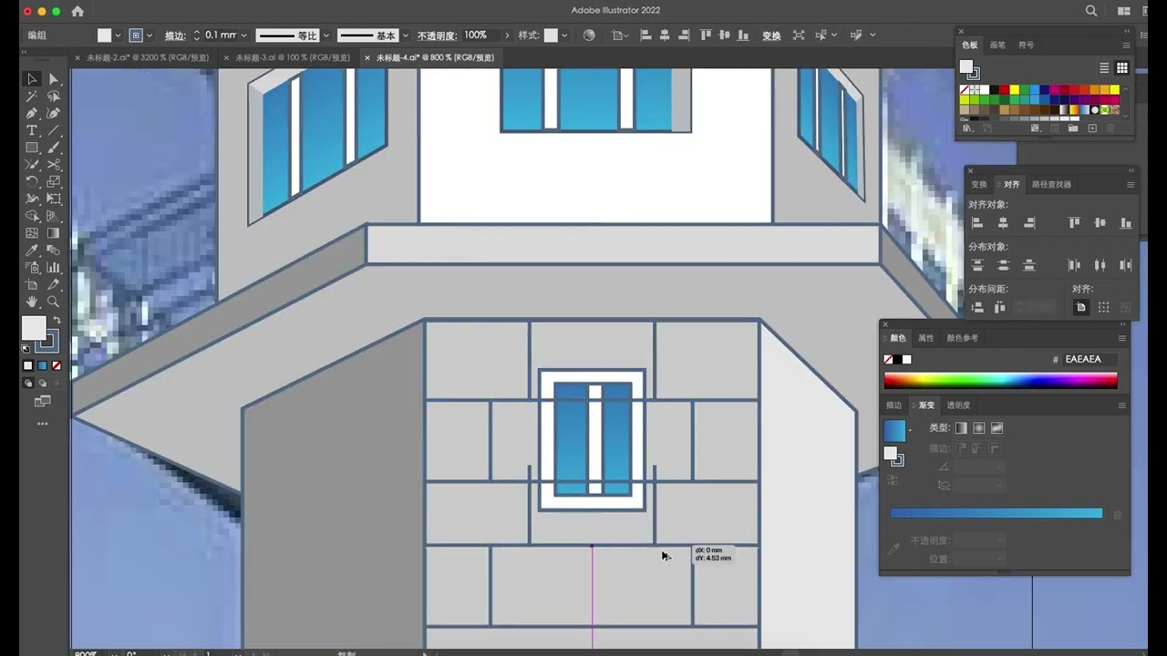 From Photo to Color Vector | Watchtower Illustration in Adobe Illustrator