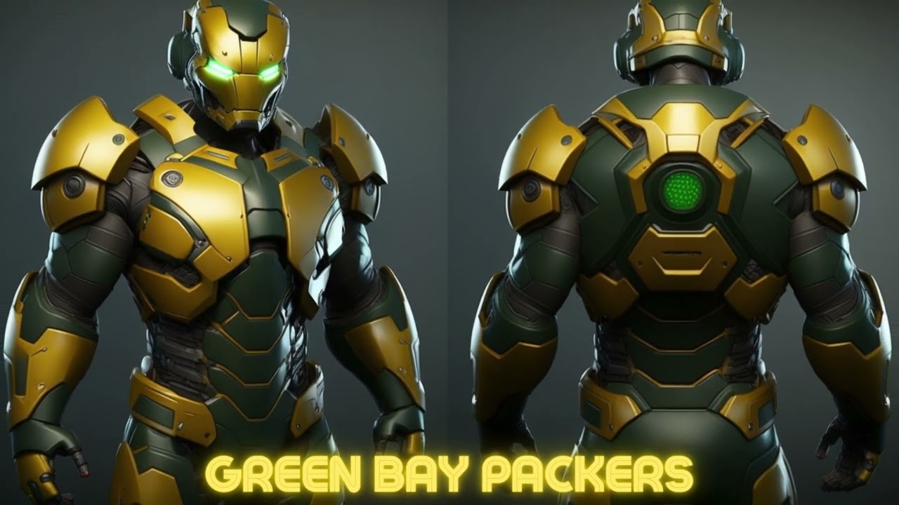 Iron Man Armor Suits Inspired by All 32 NFL Teams | AI