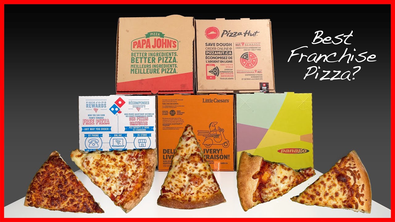 Who sells the BEST tasting pizza? Domino's, Pizza Hut, Little Caesars, Papa John's, Panago (Ep.11)