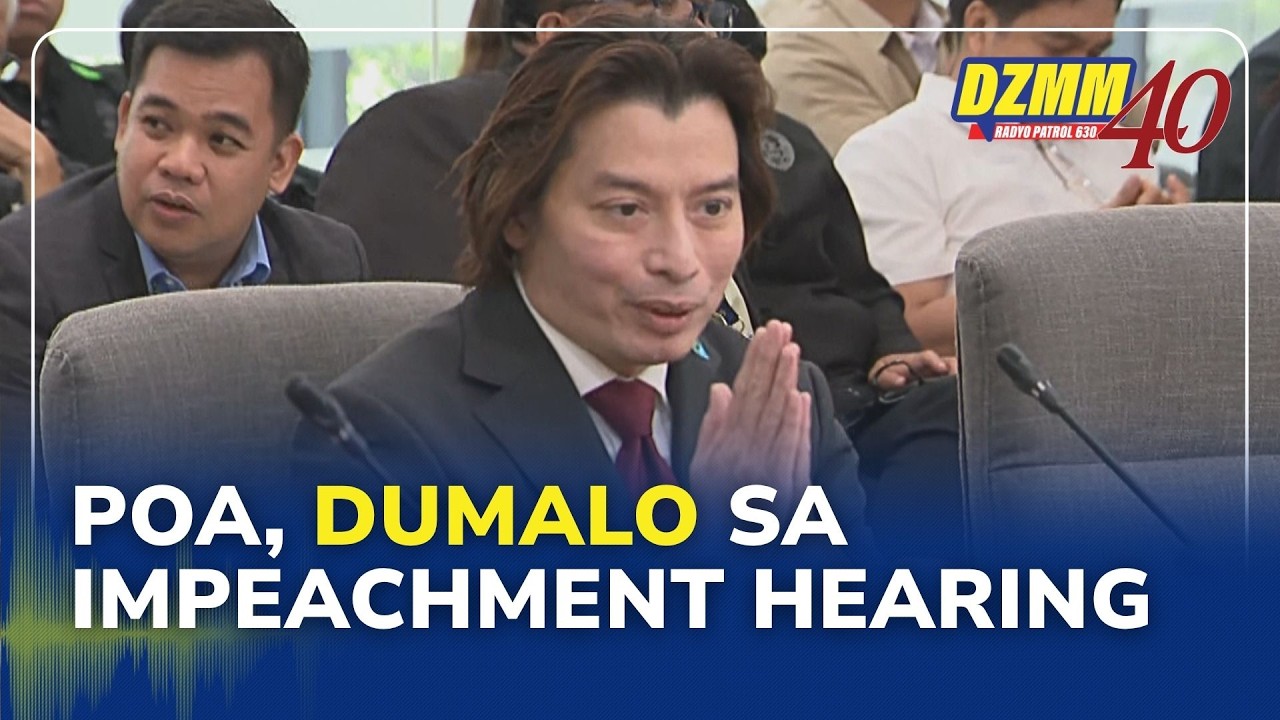 Poa attends VP Duterte impeachment hearing at House | DZMM Teleradyo (14 April 2026)