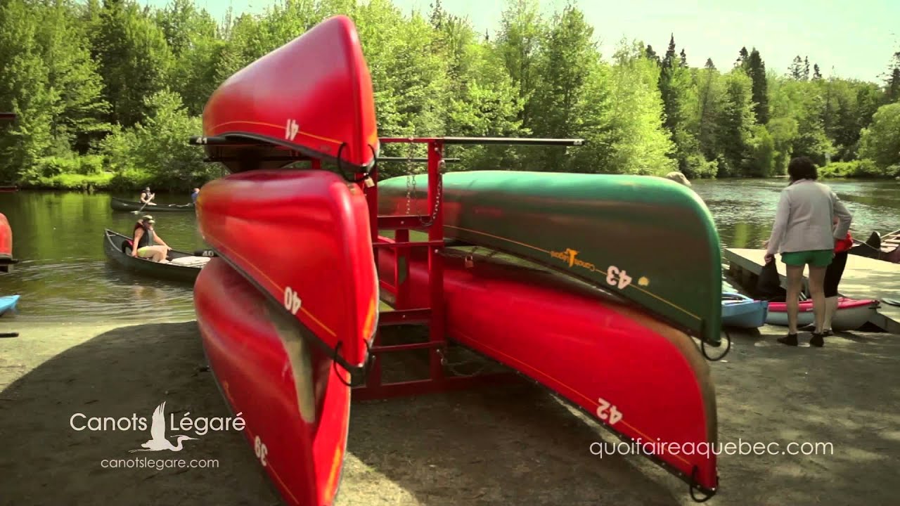 Canots L&eacute;gar&eacute; - Location, vente et r&eacute;paration de canots et de kayaks.