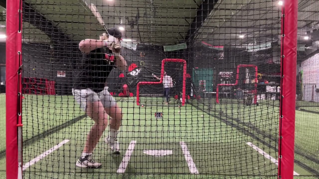Mw Steinhauer ('28) Offseason Hitting/BP @ Edge Baseball - January 2026
