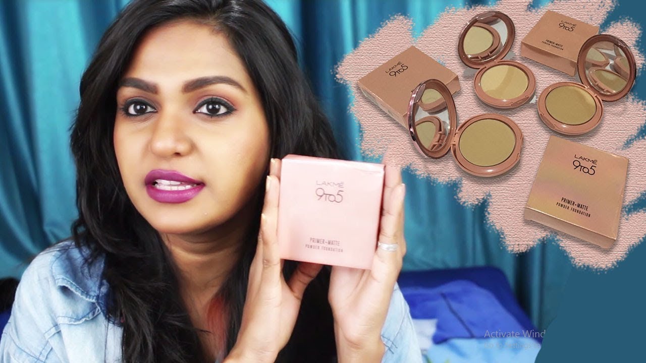 Lakme 9 to 5 Primer + Matte Powder Foundation ОБЗОР + ДЕМО