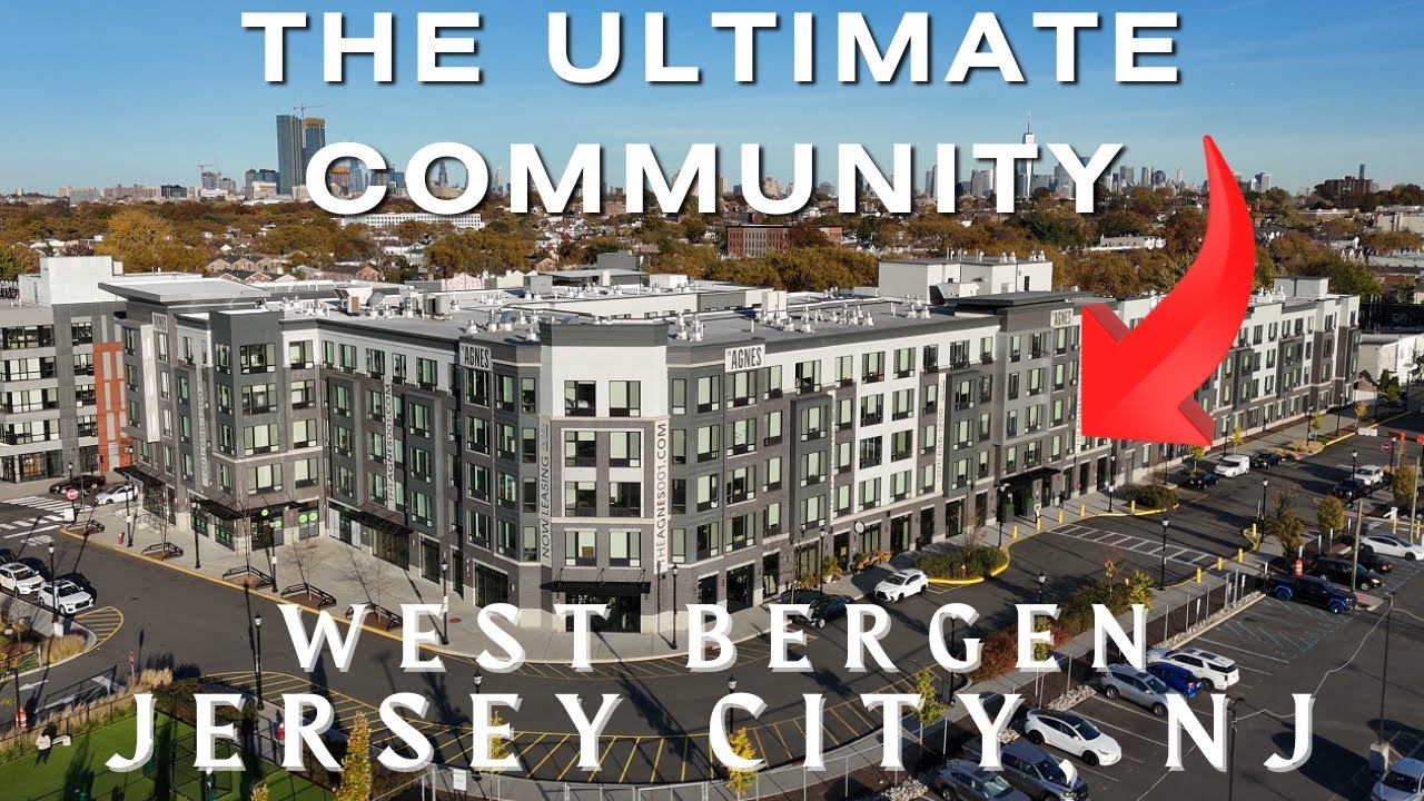 INSIDE an The Agnes, the Most EXQUISITE Apartment Complex in West bergen Jersey City NJ | FOR RENT