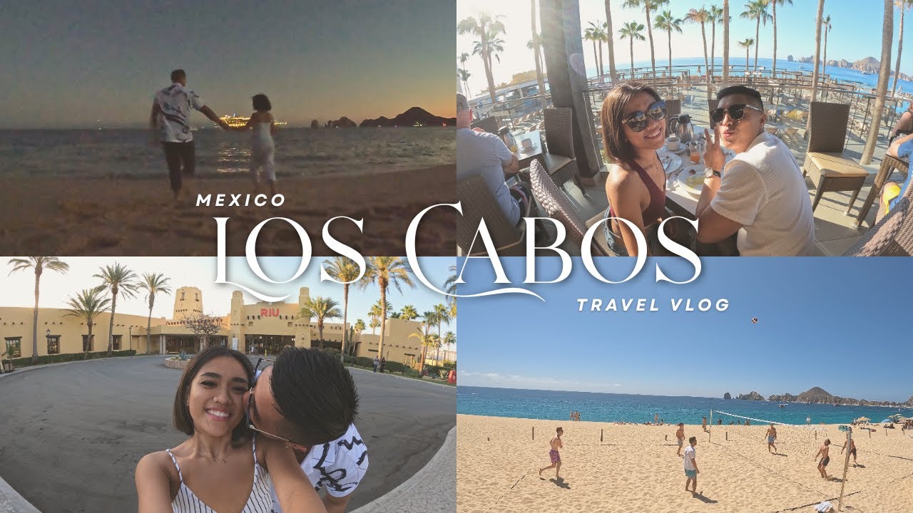 LOS CABOS TRAVEL VLOG | Day 2 at Riu Santa Fe – Pool Hopping, Resort Food & Sunset Views