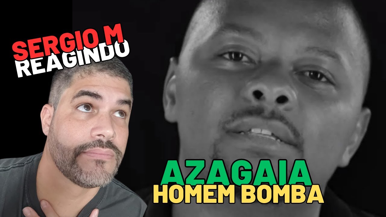 React ║ Azagaia - Homem Bomba ║ @azagaiamusic8676