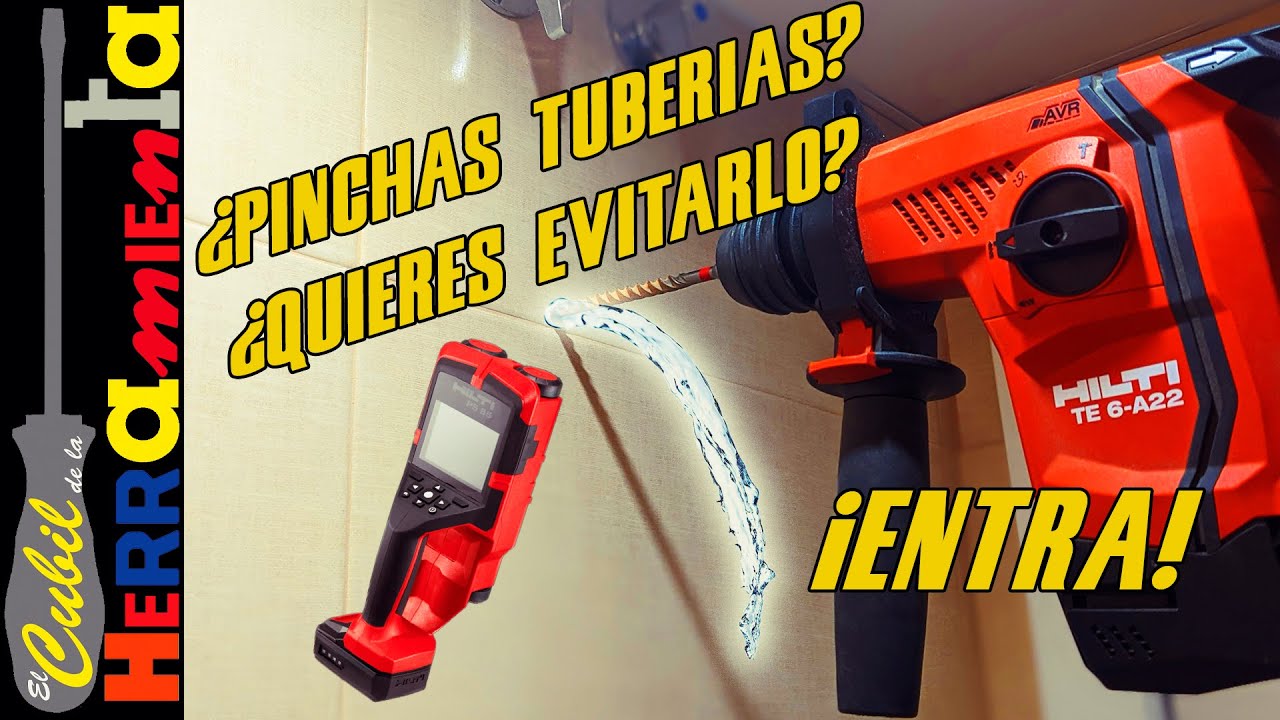 ESCANER DE PARED QUE SI FUNCIONA BIEN, NO PERFORES TUBERIAS HILTI PS 85