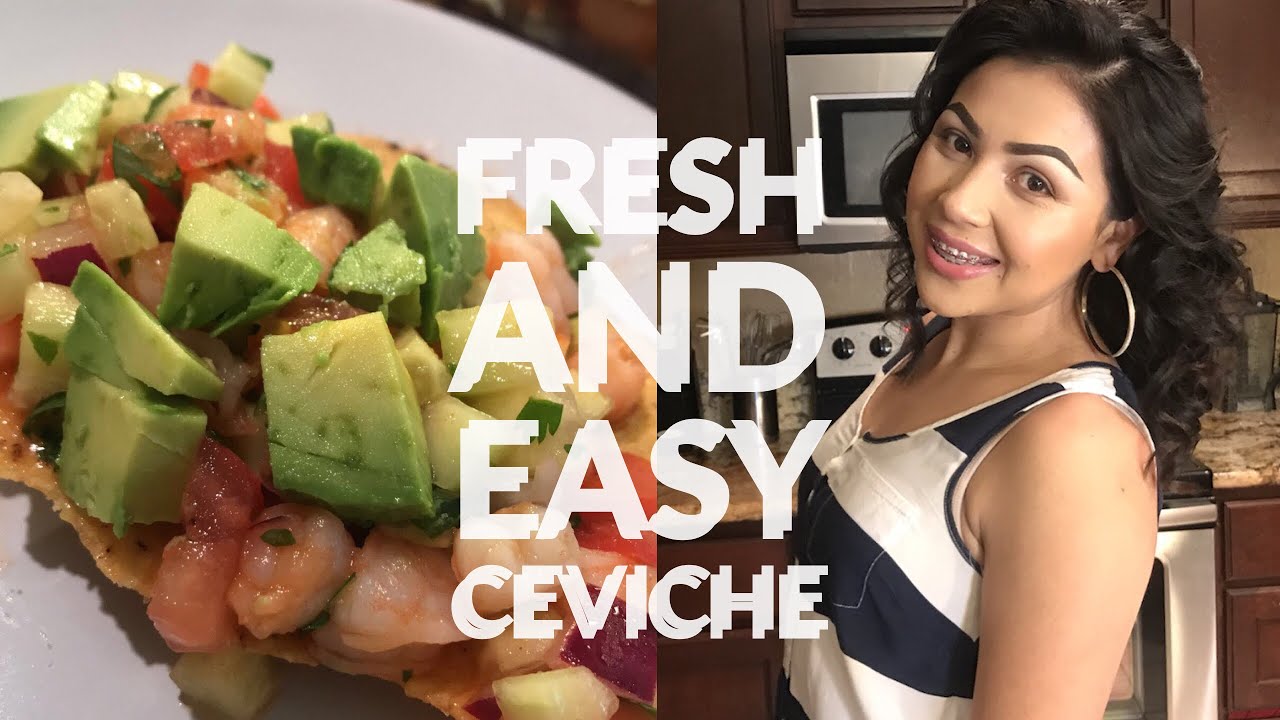 Cooking With Me: How I Make (super easy) Shrimp Ceviche