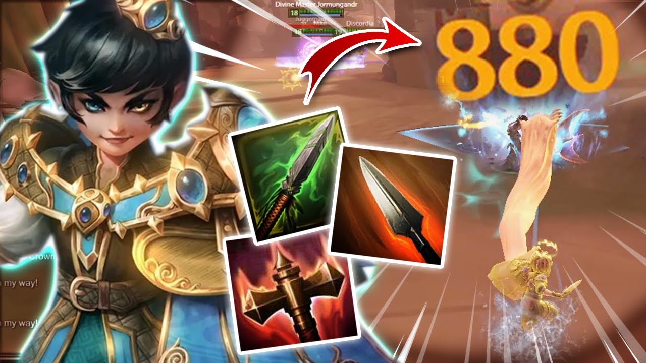 Charybdis with MAX POWER Does BIG DAMAGE in SMITE!