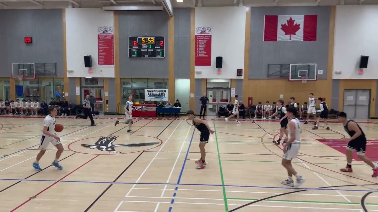 WPGA Senior Boys Basketball vs Collingwood - Sea2Sky Zones 2023 - Round 4
