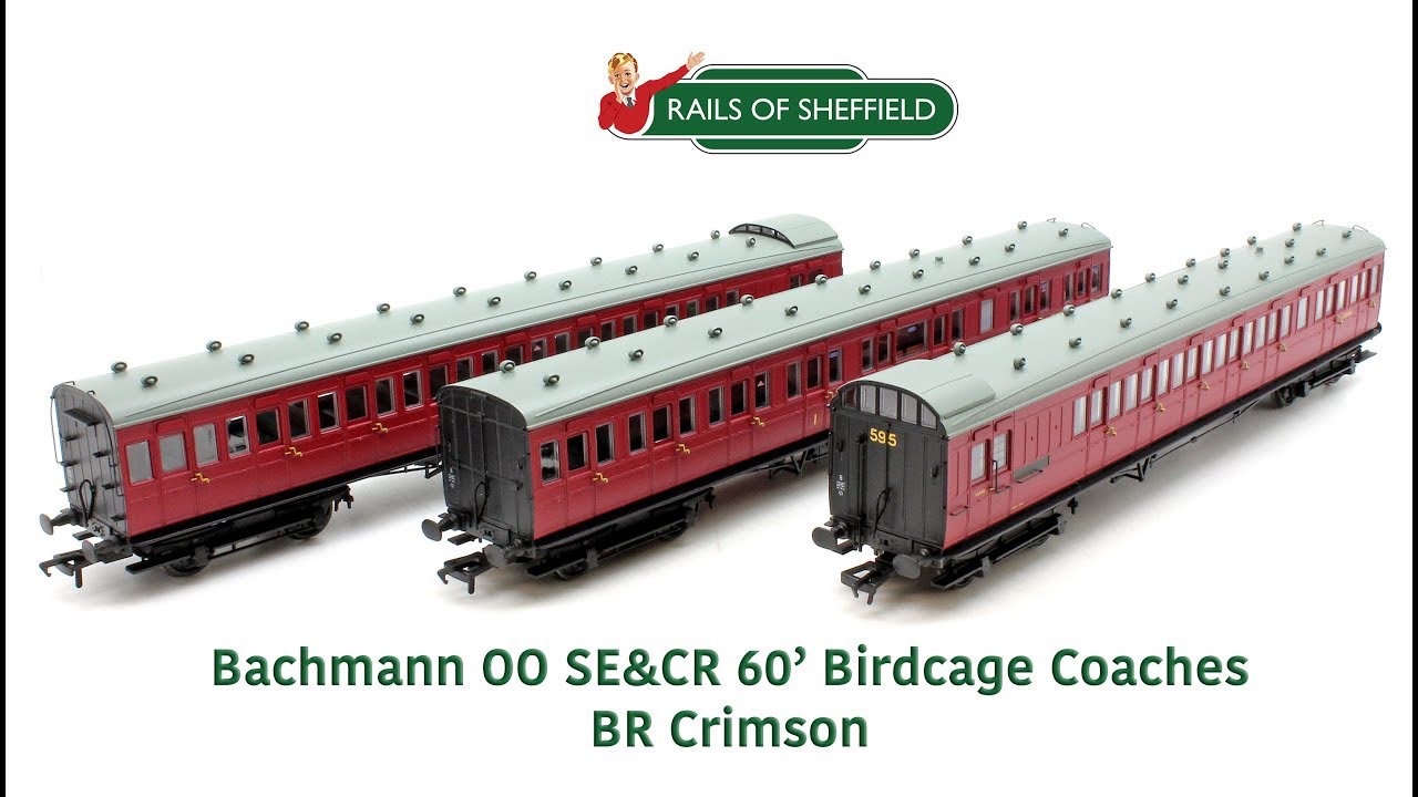 Bachmann SE&CR 60' Birdcage Coaches