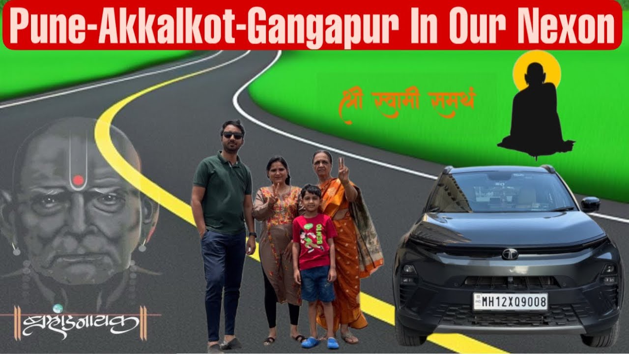 Pune to Akkalkot Gangapur in nexon | road trip