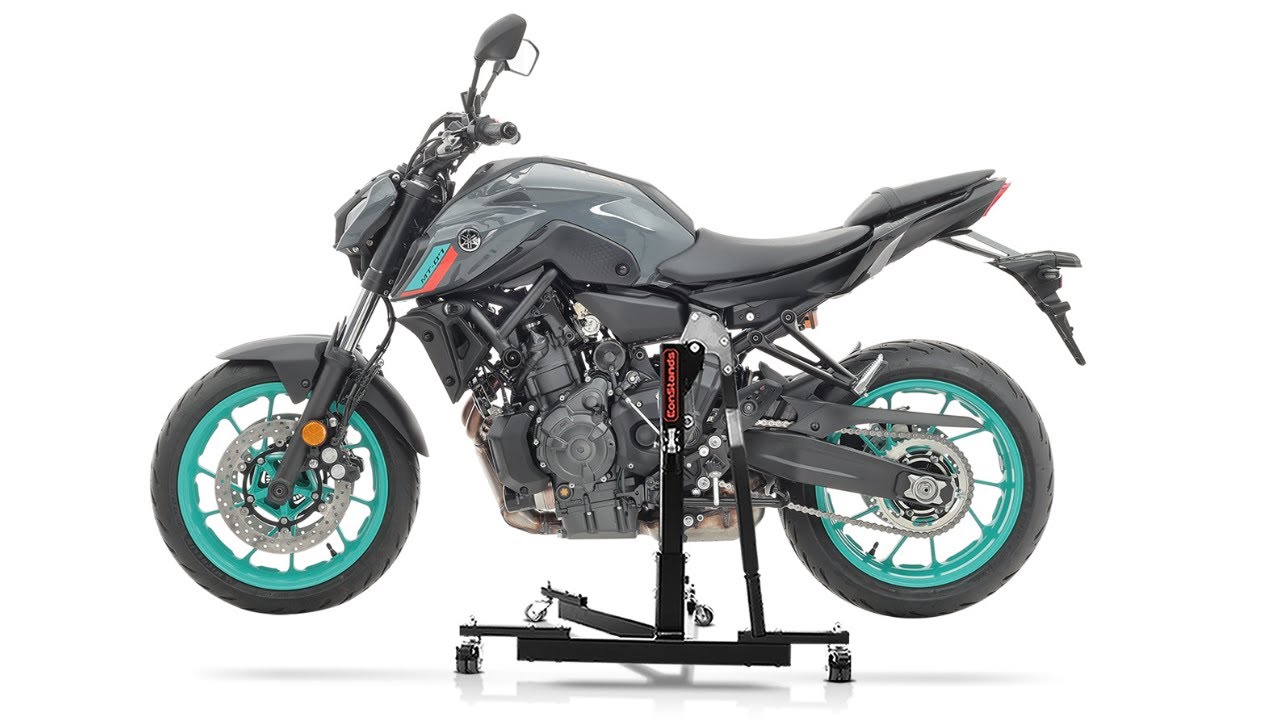 Zentralständer für Yamaha MT-07/ Tracer ConStands Power mit Adapterplatte