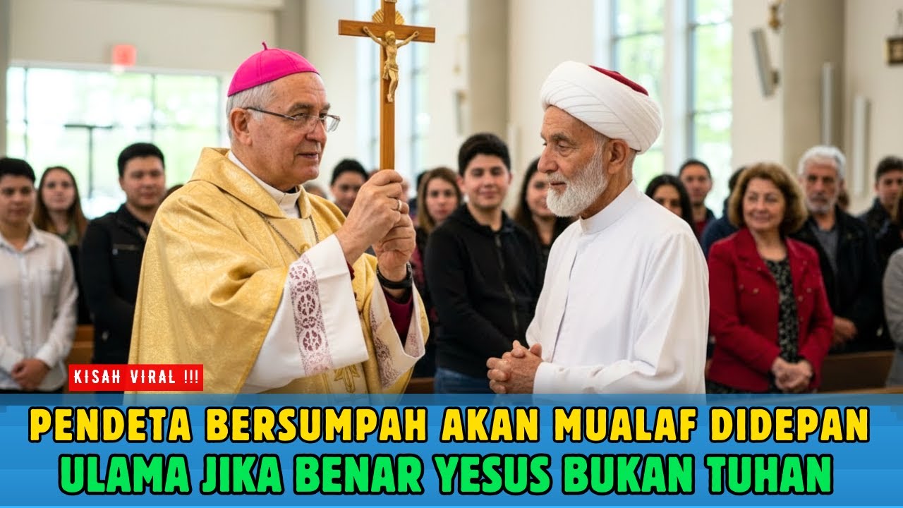 GEMPAR ‼️ PENDETA INI BERSUMPAH AKAN MUALAF, JIKA BENAR YESUS BUKAN TUHAN