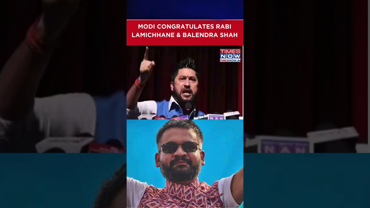 Modi Congratulates Rabi Lamichhane & Balendra Shah On Their Elelctoral Victories In Nepal #shorts