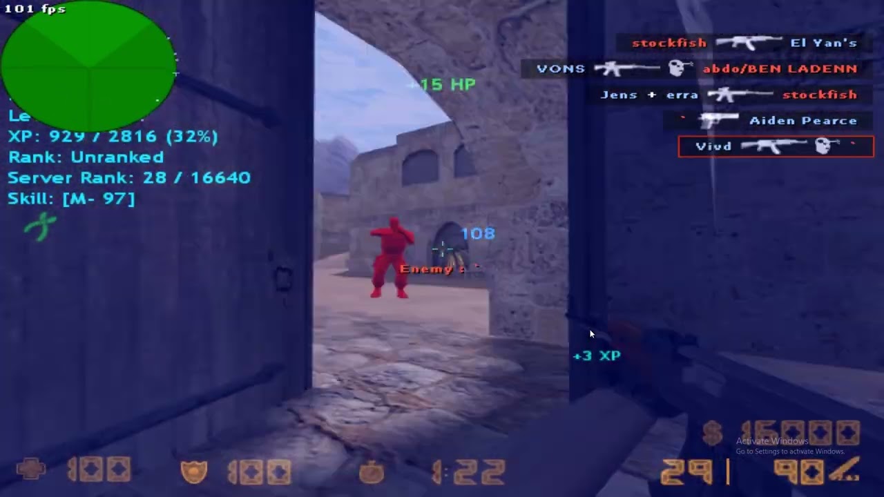 AIM.CFG | Gameplay And model | CS1.6