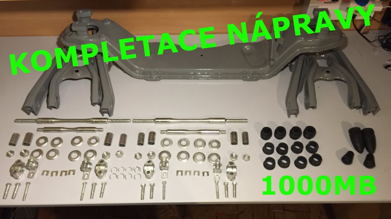Škoda 1000MB Renovace 4, Skládání přední nápravy(:Kutilovna:)carvertical.com